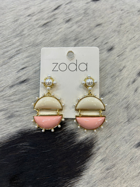 Gigi Pearl Epoxy Earring