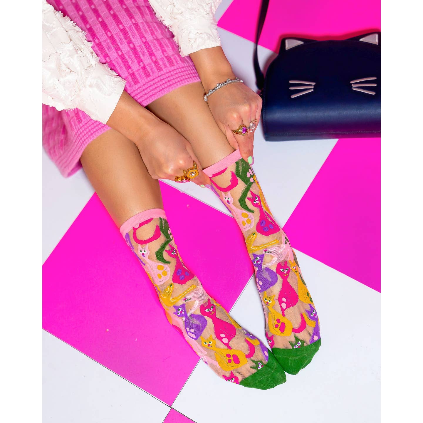 Sheer Crew Sock