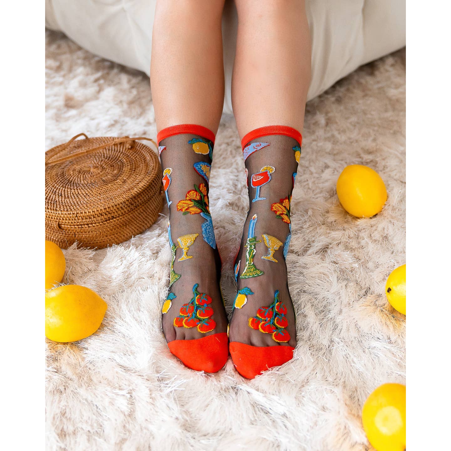 Sheer Crew Sock