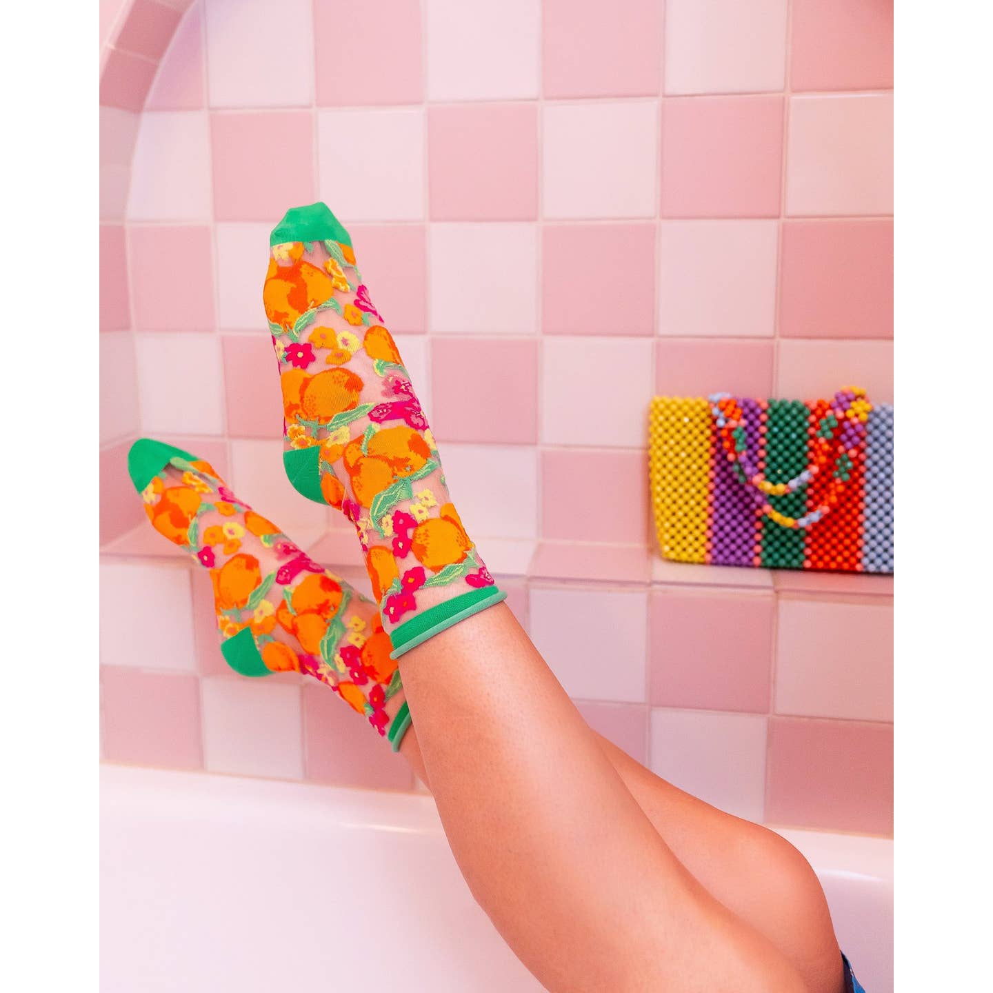 Sheer Crew Sock