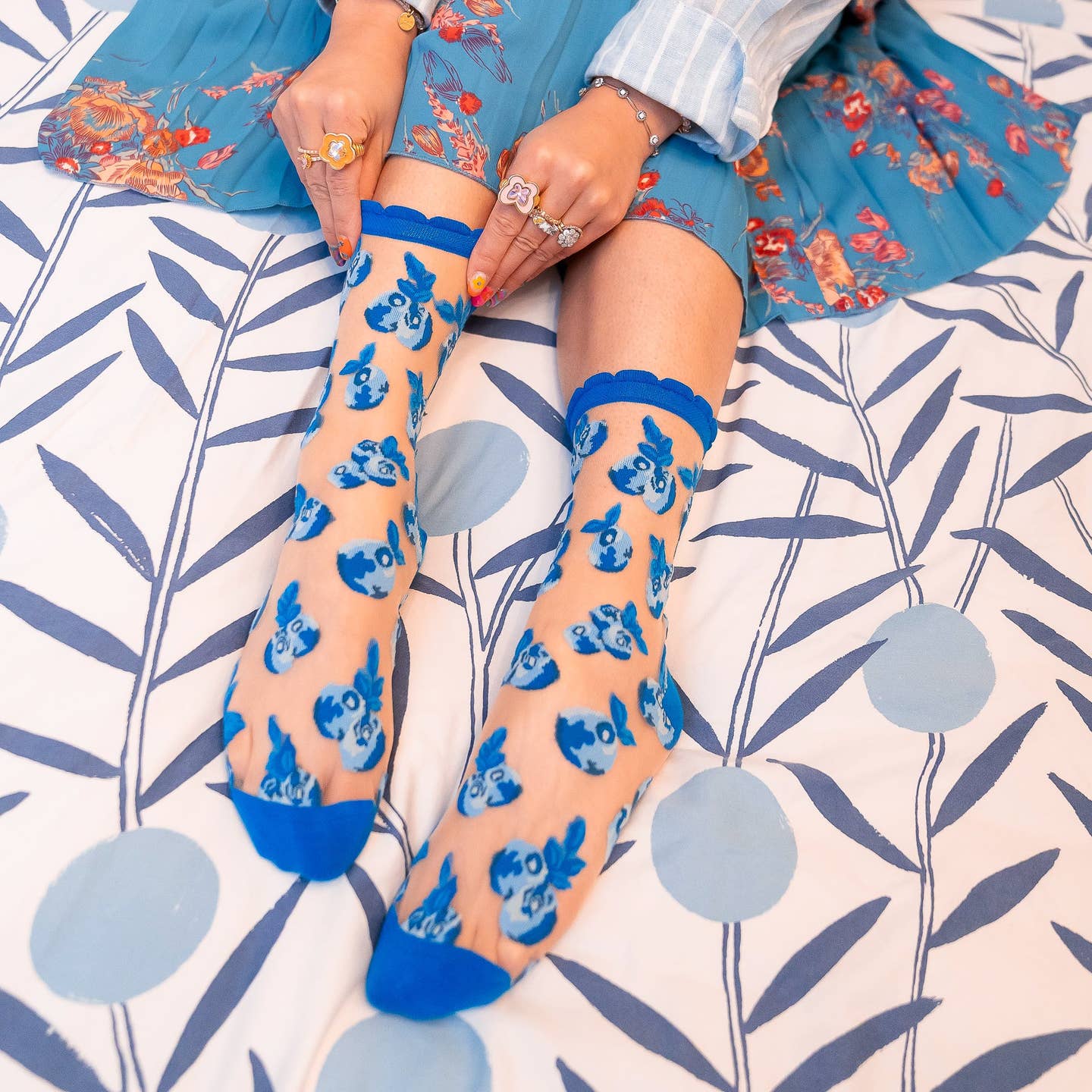 Sheer Crew Sock