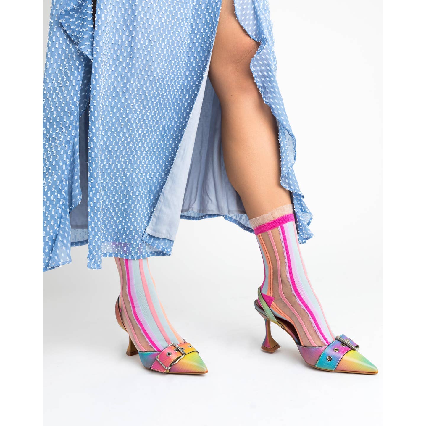 Sheer Crew Sock