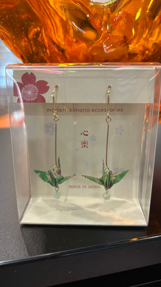 Japanese Origami Earings