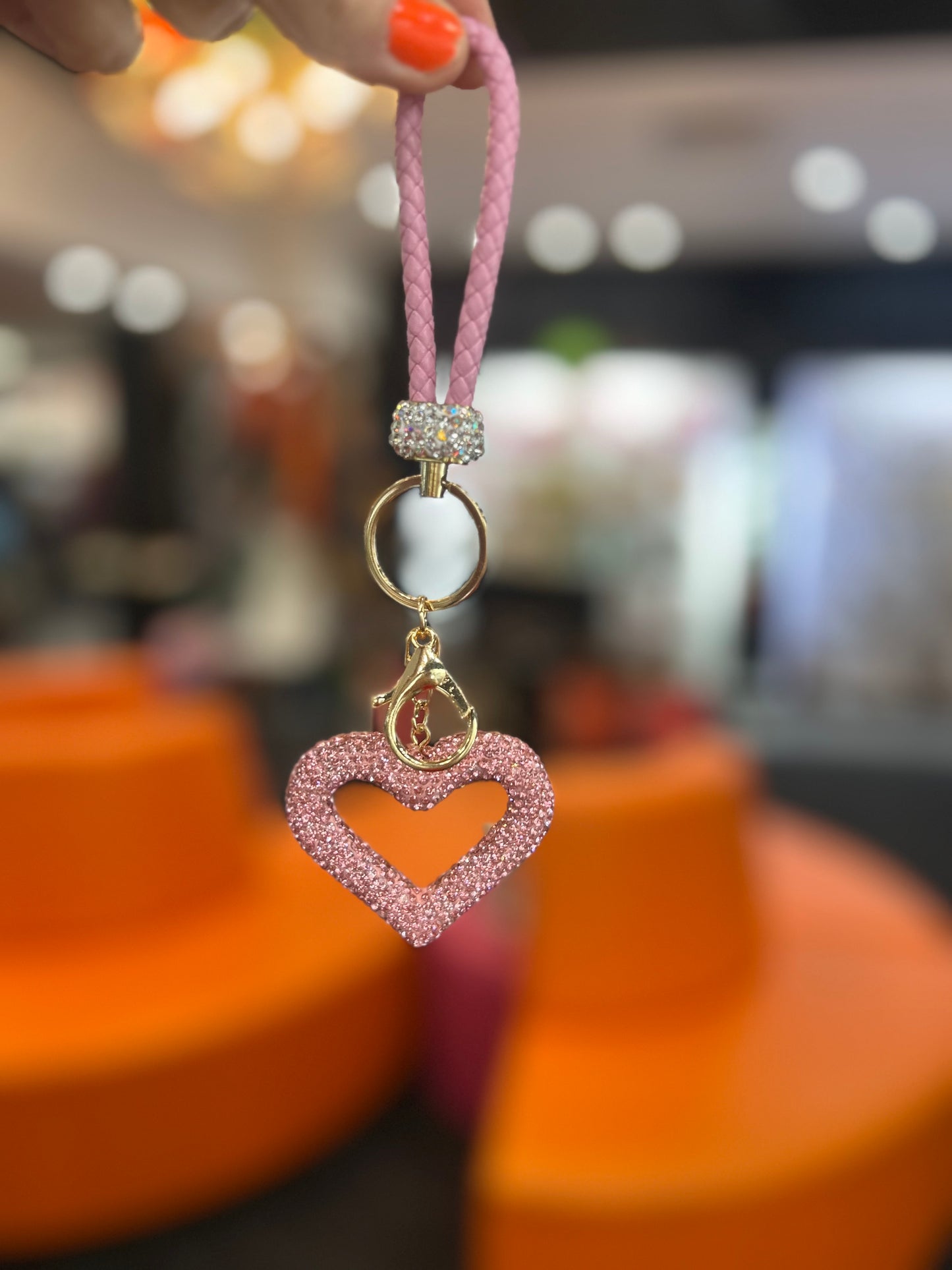 Heart Keyrings